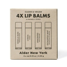 Alder New York - 4x Lip Balm SetBody CareImogino