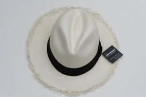 Panama Hat - Fray - Ivory Size 60AccessoriesImogino