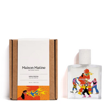Maison Matine perfume bottle and packaging on a white background