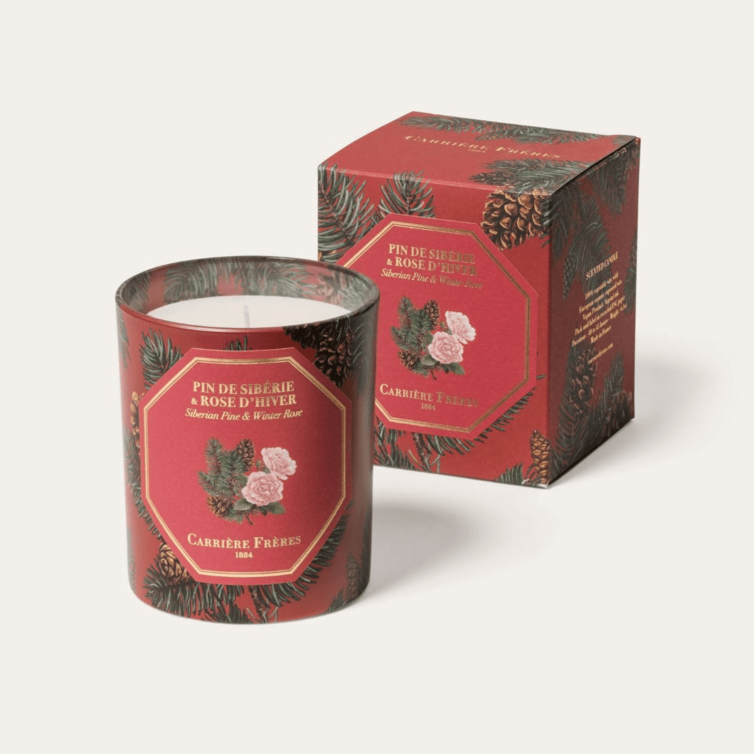 Carrière Frères - Pine & Winter Rose CandleHome FragranceImogino