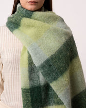 Dlux - Lumi Plaid Chunky Wool Scarf EmeraldAccessoriesImogino