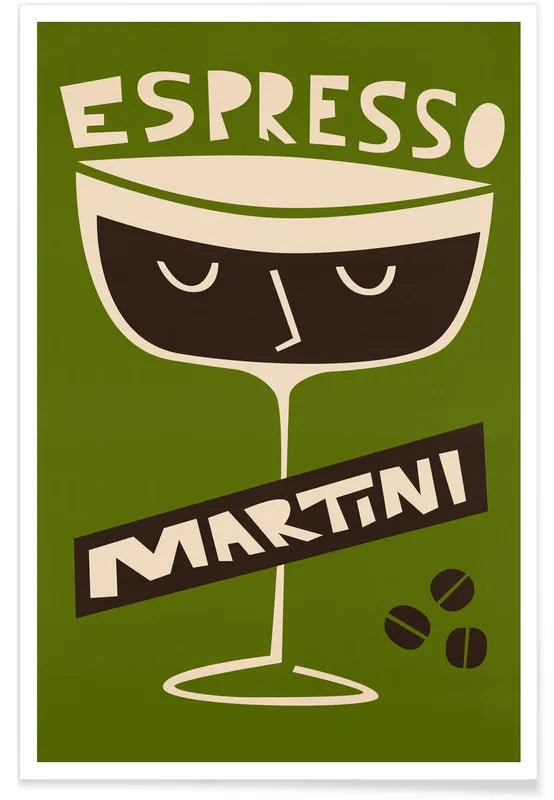 East End Prints - Espresso Martini CardCardImogino