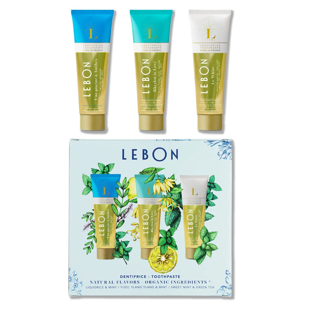 Lebon - Blue Mood Toothpaste TrioDental CareImogino