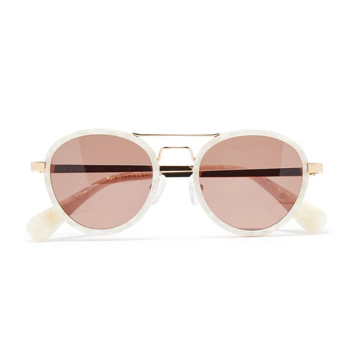 Lele Sadoughi - Mother of Pearl Downtown Aviator SunglassesAccessoriesImogino