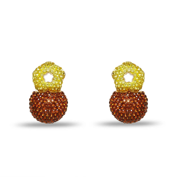 Lele Sadoughi - Lime Berry Star Flower Hinge Earrings