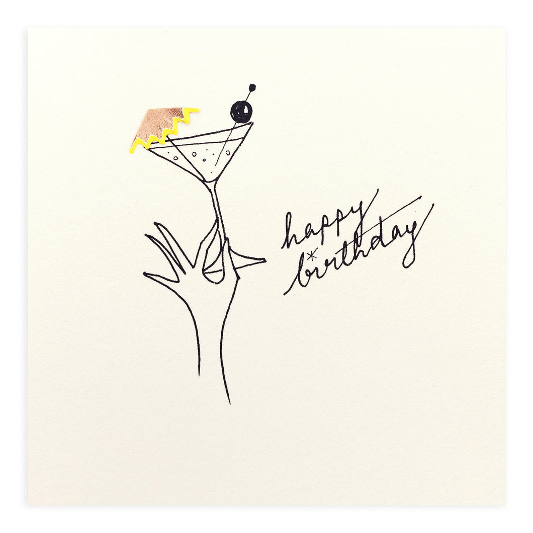 Ruth Jackson - Birthday Martini CardCardImogino