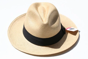Panama Hat - Fedora - Sand Size 62