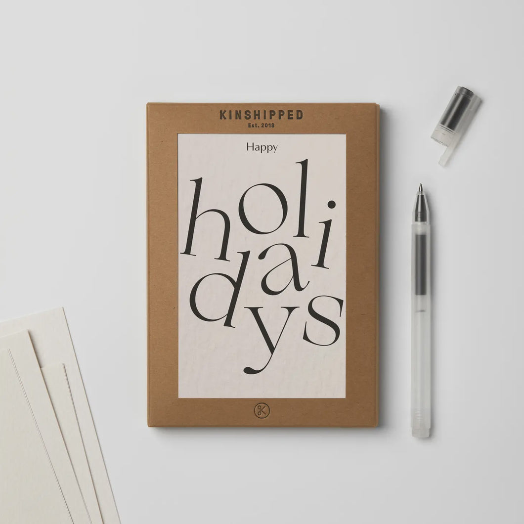 Kinshipped - Happy Holidays Card